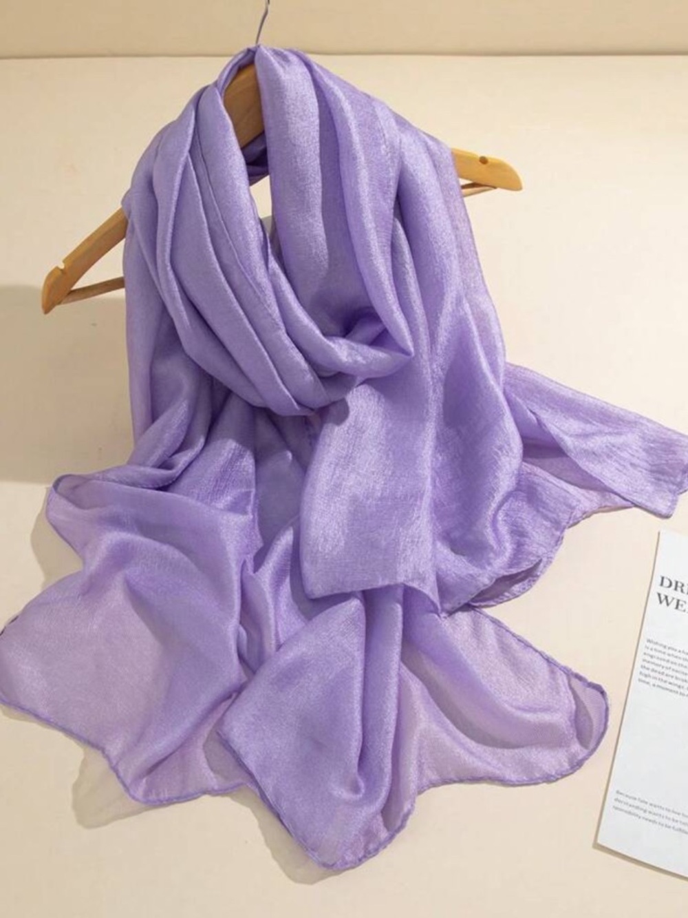 Lightweight Purple Women's Scarf